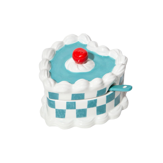 Sweetie Sugar Bowl Heart Cake