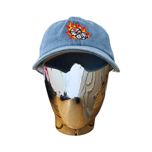 Flaming Dice Hat