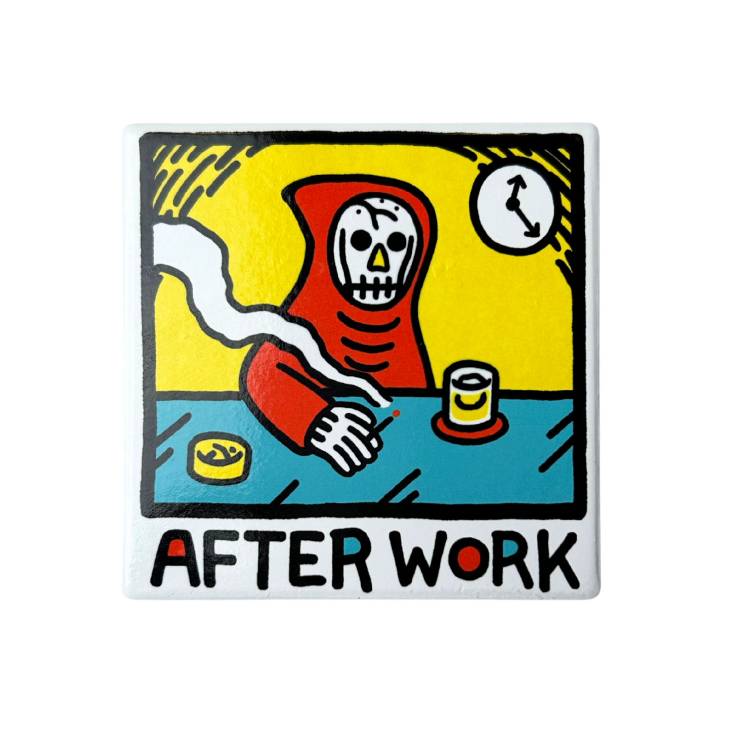 Karma Dokuro Porcelain Coaster