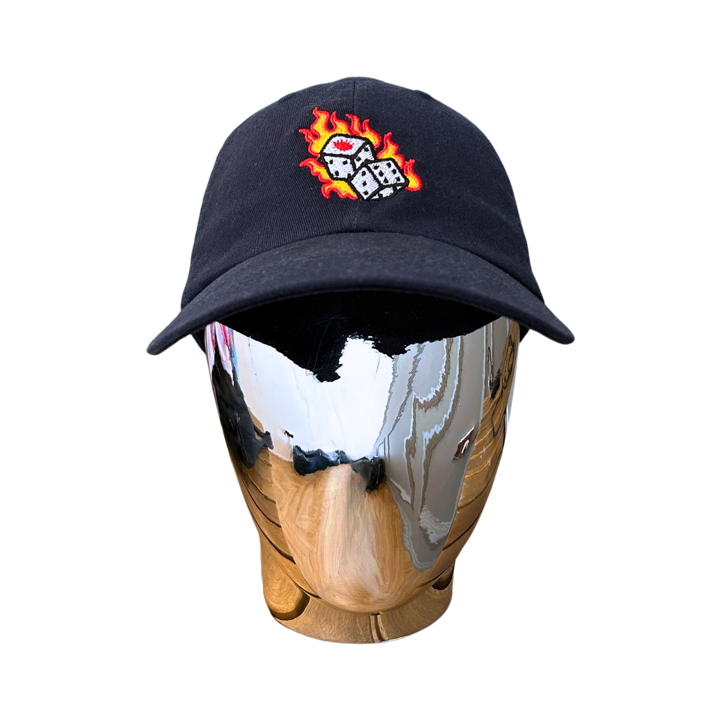 Flaming Dice Hat