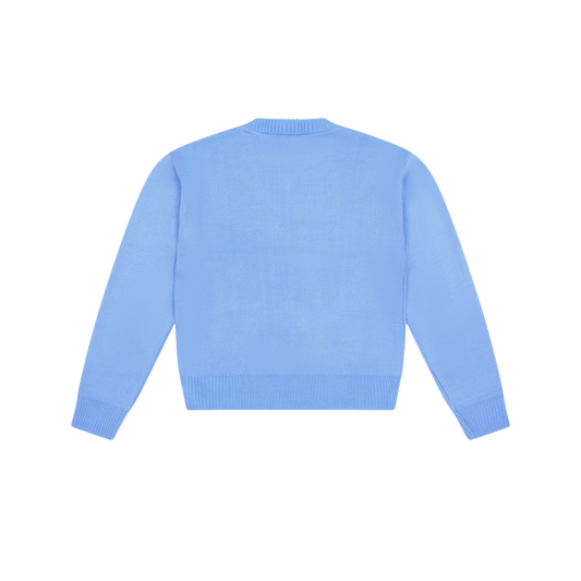 Sky Blue Knitted Harakah Jumper
