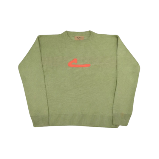 Tea Green Knitted Harakah Jumper
