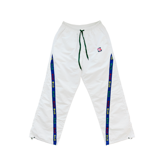 S-LO Track Pants - White