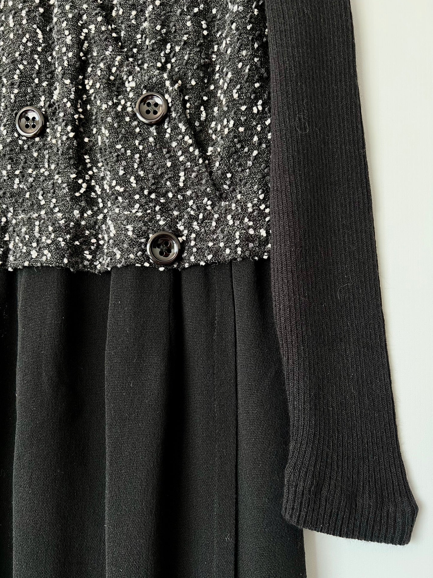 Nemo - Black Wool Dress