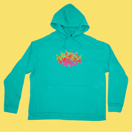 areweawake - Eye'm Tripping Hoodie (Teal)