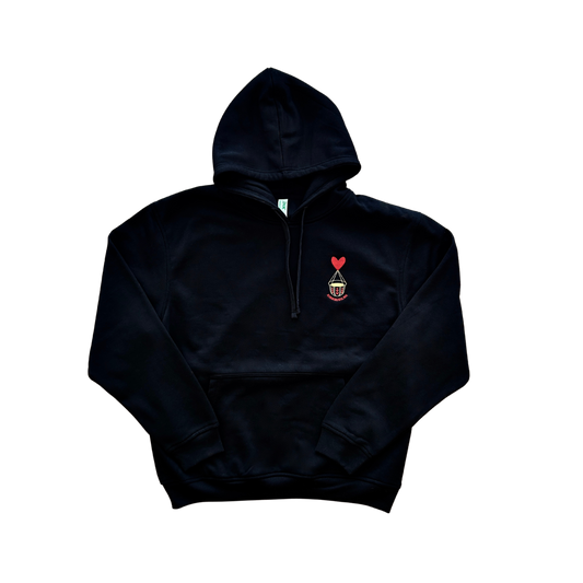 Qahwa in the Air Hoodie - Black