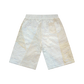 Cream Patchwork Crochet Shorts