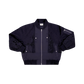 Patchwork Crochet Bomber Jacket