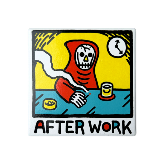 Karma Dokuro Porcelain Coaster